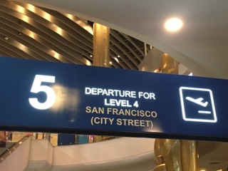ターミナル２１の５階