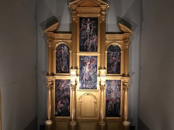エルグレコの祭壇衝立復元