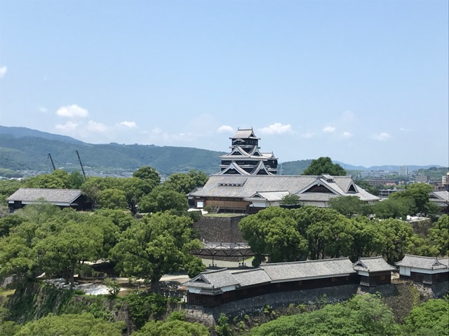 広大な熊本城