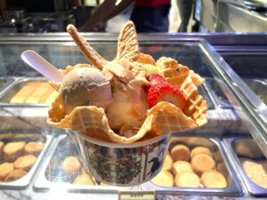 アイスクリームパフェ