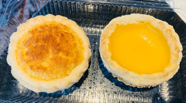 エッグタルトトココナッツタルト